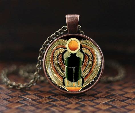 Scarab Pendant Scarab Jewelry Ancient Egypt Jewelry Etsy