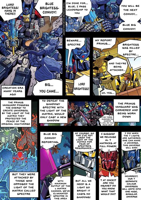 Takara Tomy Generations Select Special Web Manga Comic Final Part English Translation