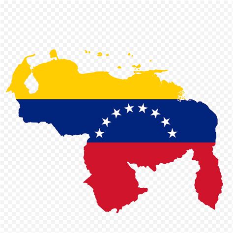 Descarga Gratis Mapa De Venezuela Con La Bandera De Venezuela En P