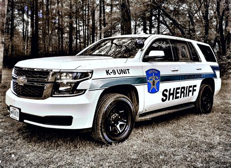 K9 Sheriffs Department Vehicle Md Chevy Tahoe From The Caroline