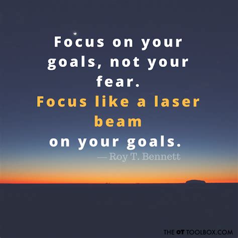 Quotes About Goals The Ot Toolbox