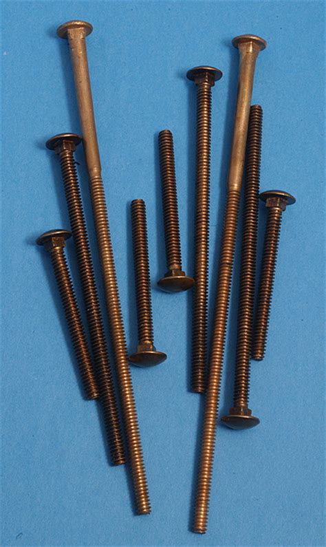 Mertons Fiberglass And Marine Supply Silicon Bronze Carriage Bolts
