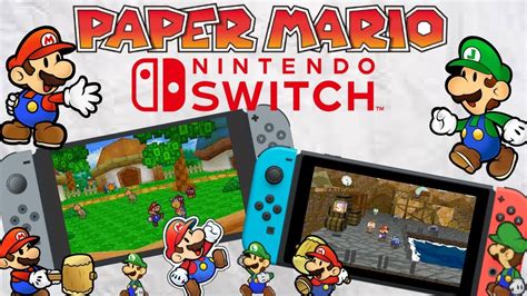 Paper Mario For Nintendo Switch Is It Happening Discussion Opinionated Youtube