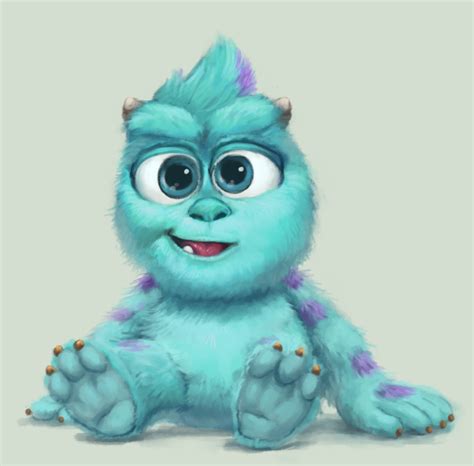 Baby Sulley By 11odyssey Sully Monsters Inc Disney Monsters Disney