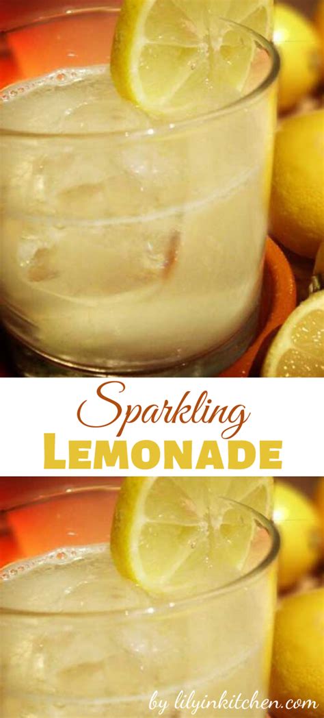 Sparkling Lemonade Recipes