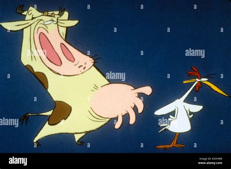 Cow And Chicken Charles Adler Voices Cow And Chicken Stock Photo Alamy
