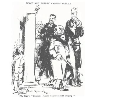 Treaty Of Versailles Peace And Future Cannon Fodder History Cartoon