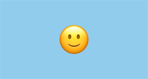 🙂 Slightly Smiling Face Emoji