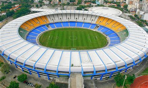 Solda üstte görünen stadyum ve maracanãzinho ile 2014 yılında maracanã kompleksinin havadan görünümü. Estadio Maracaná acogerá cinco partidos de Copa América, incluida la final • El Nuevo Diario