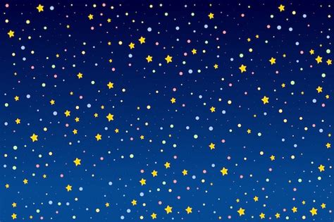 Diseño De Fondo Con Estrellas Brillantes Vector Gratis