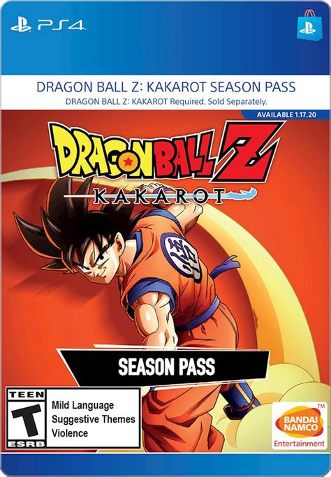 The action adventures are entertaining and reinforce the concept of good versus evil. DRAGON BALL Z: KAKAROT Season Pass PlayStation 4 Digital 799366927747 - Best Buy
