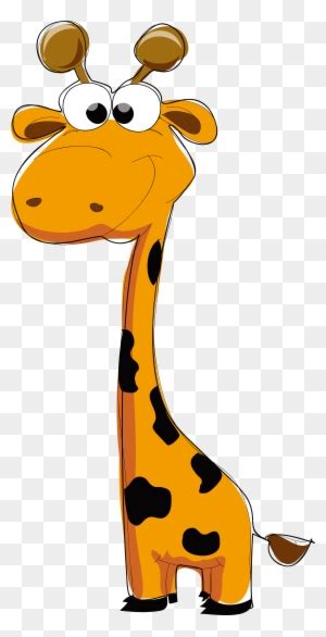 Giraffe Clipart Long Giraffe Long Neck Cartoon Free Transparent Png