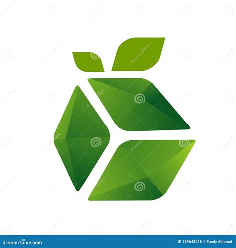 Eco Friendly Green Packaging Icon Logo Design Vector Symbol