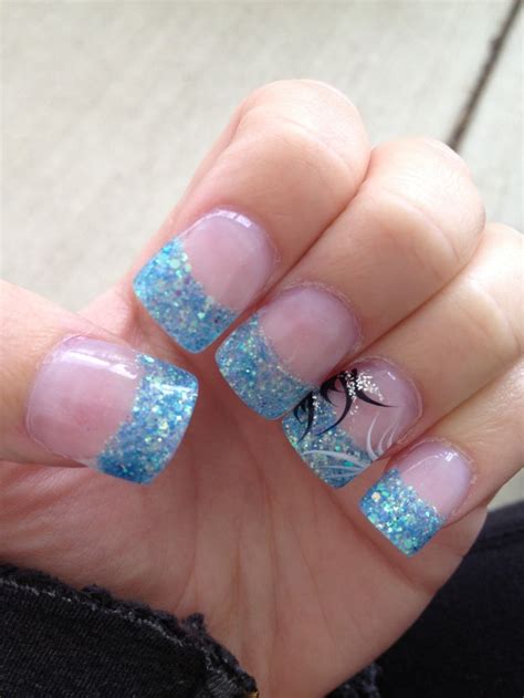nail art   blue nail designs  pair   pretty designs