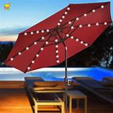 Photos of Market Umbrella With Solar Lights
