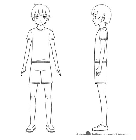 How To Draw A Anime Boy Full Body Did You Know That The Arm Is The