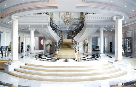 Luxury Neoclassical Palace Interior Design Comelite