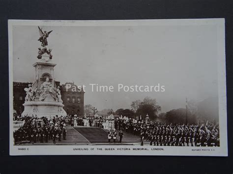 London Unveiling Of The Queen Victoria Memorial 16th May 1911 Postcard