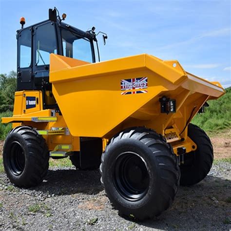 Dumpers Thwaites Hire Rops Safety Front Side Tipping High Discharge