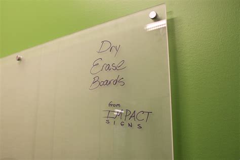 Frosted Glass Dry Erase Board Impact Corporate Signs Flickr