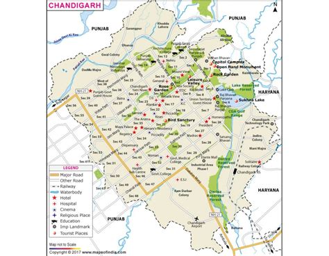 Buy Chandigarh City Map