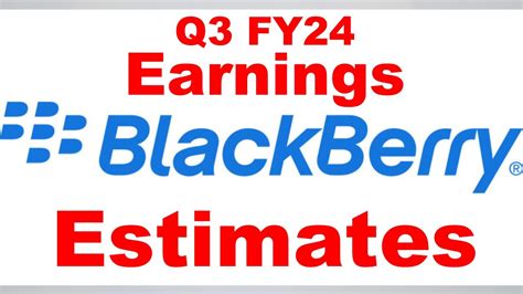 Blackberry Q3 Fy24 Earnings Expectations December 2023 Blackberry