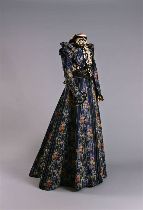 Dress 1897 Silk Lace Rhinestones Worn In Cleveland Ohio By Annie