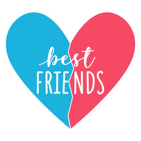 Best Friend Heart Png Free Logo Image