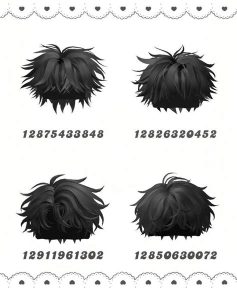 Código De Cabelo Masculino Do Brookhaven Brown Hair Roblox Black Hair Roblox Emo Outfit Ideas