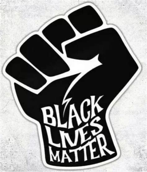 Fist Sticker Vinyl Decal Black Lives Matter Fist Hand Laptop Wall Car