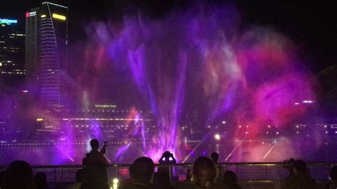 Spectra Light And Water Show Singapore Youtube