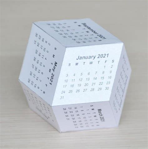 Choose Your 3d Calendar For 2021 In 2021 Calendar Mathematical
