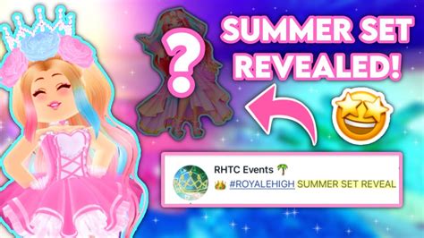 New Royale High Summer Set Revealed Royale High Summer Update 2021