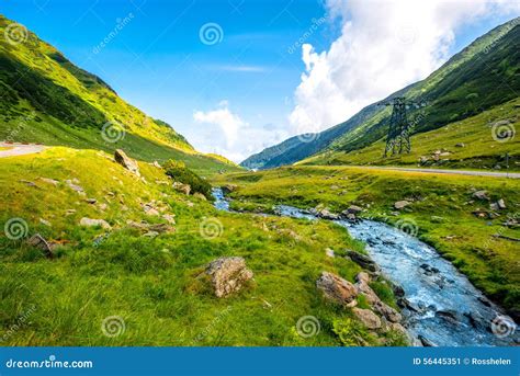 Mountain River Stock Image Image Of Travel Peak Fagaras 56445351