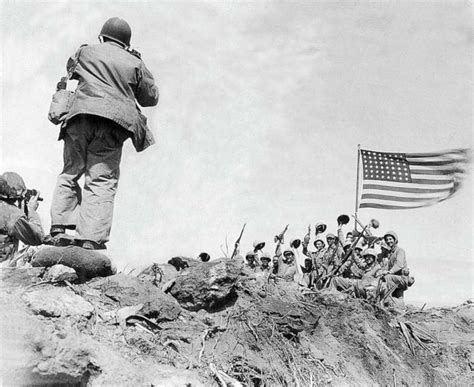 75th Anniversary Of Iconic Photo Of Iwo Jima Flag Raising Abc News