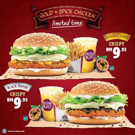 Triple cheese burger, so don't let anything stop you from getting some of that cheesy, gooey goodness from their stores now! BURGER KING GOLD & SPICE PROMOTION | Malaysian Foodie