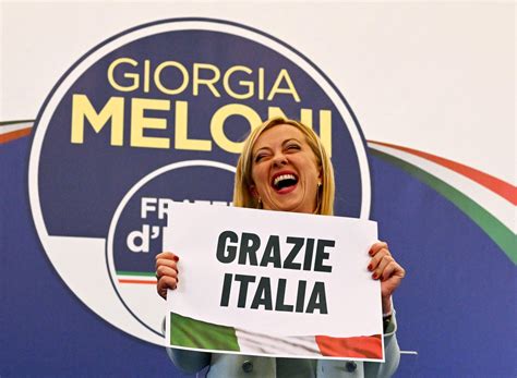 Giorgia Melonis Election Victory What The Rightward Shift Means For Italy Der Spiegel
