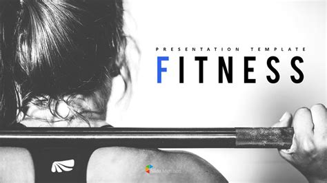 Fitness Simple Powerpoint Templates