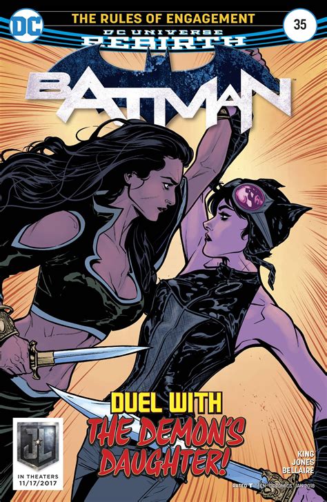 Batman 35 Cover Promises A Talia Ghulcatwoman Catfight Catwoman