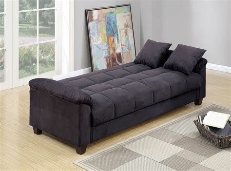 F7888 Ebony Sofa Bed By Poundex