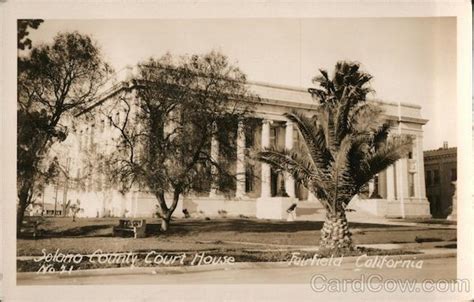 Solano County Court House Fairfield Ca Postcard