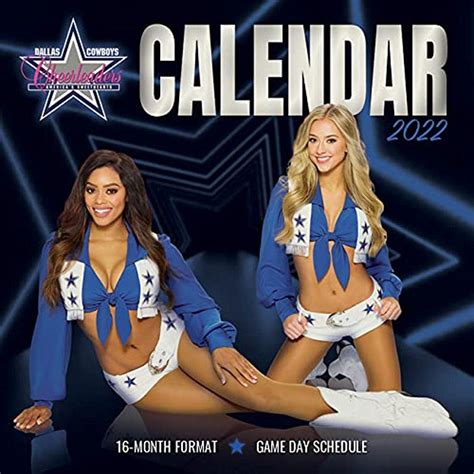 Amazon Com Turner Licensing Dallas Cowbabes Cheerleaders Month X Wall Calendar