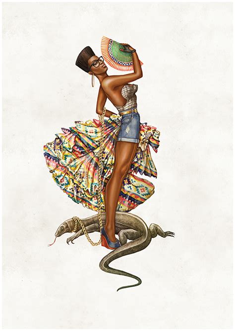 African Pinups On Behance