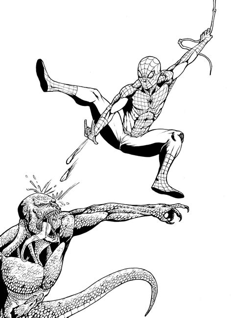 Inoltre, il supereroe può facilmente strisciare attraverso gli edifici e rimanere inosservato. Disegni di Spiderman da stampare e colorare (Foto) | Mamma