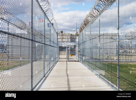 Exterior Prison Security Fence Hi Res Stock Photography And Images Alamy
