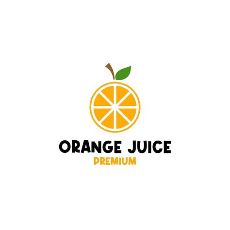 Premium Vector Vector Orange Fruit Logo Design Concept Illustration Idea