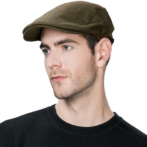 Jeff And Aimy Summer Mens Cotton Flat Cap Ivy Gatsby Newsboy