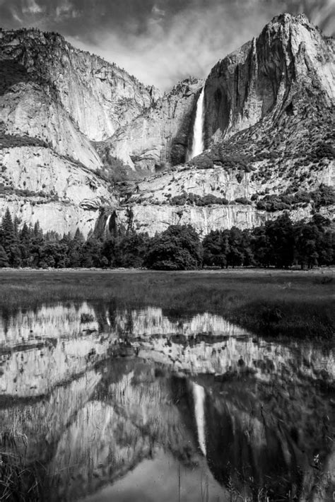 Yosemite Falls Black And White James Kaiser Photography