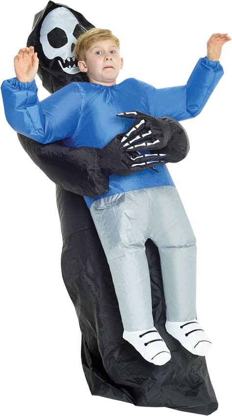 Morph Kmcpigr Pick Me Up Inflatable Costume Boys Grim Reaper Kids