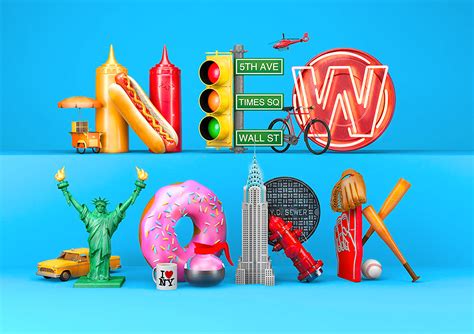 3d Typographic Artworks By Dusk Daily Design Inspiration For